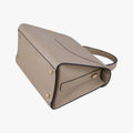 Pre-owned Valextra Iside Grey Calfskin  shoulderbag | stylenewstar