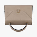 Pre-owned Valextra Iside Grey Calfskin  shoulderbag | stylenewstar