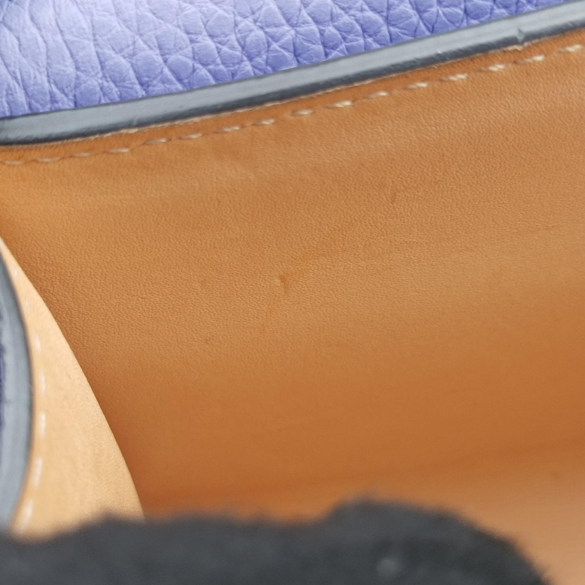 Pre-owned Moynat Rejane Purple leather  shoulderbag | stylenewstar