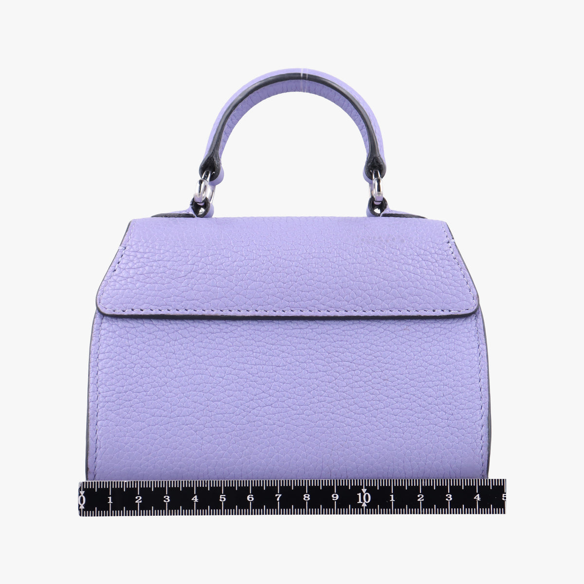 Pre-owned Moynat Rejane Purple leather  shoulderbag | stylenewstar