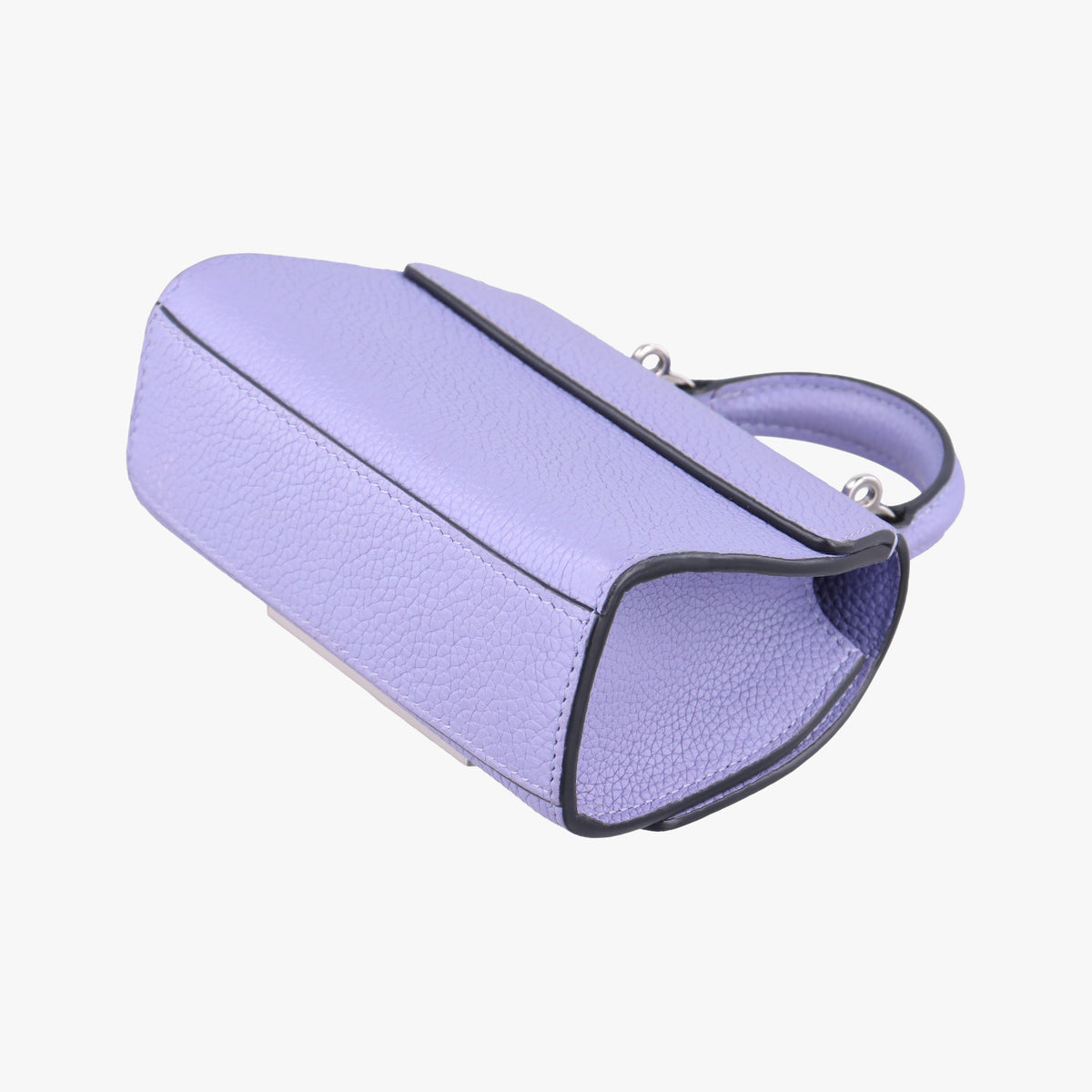 Pre-owned Moynat Rejane Purple leather  shoulderbag | stylenewstar