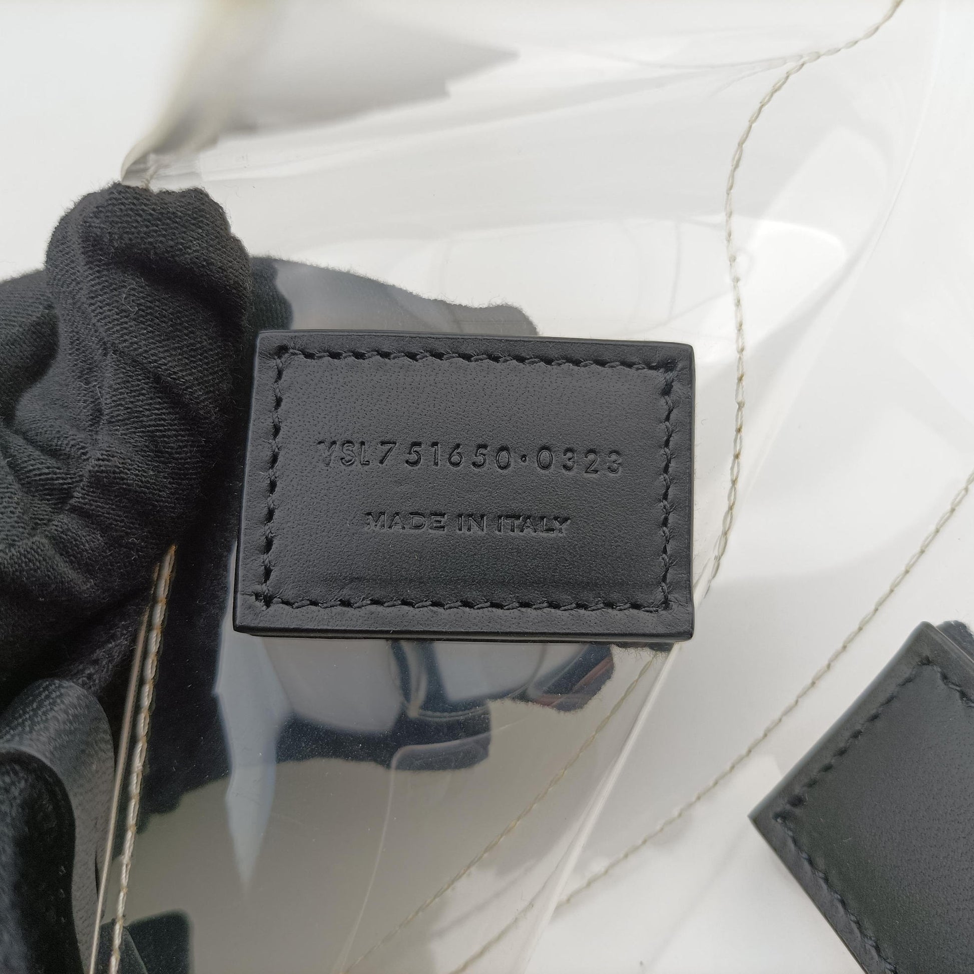 ToteTransparentPlasticYSL751650.0323トートトランスペアレントプラスチックYSL751650.0323
