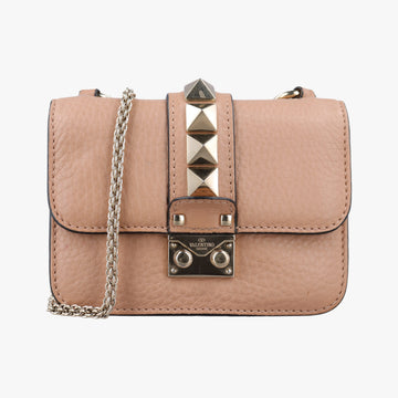 Rockstud Glam Lock Camel Leather BL-K864VSF2ロックスタッズ グラムロック スモール キャメル レザー BL-K864VSF2
