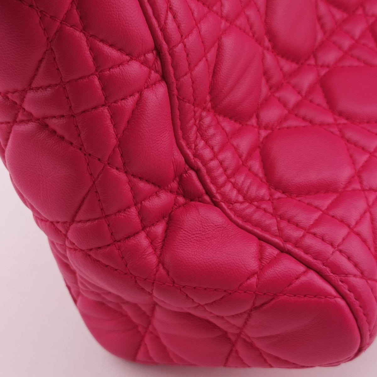 Lady diorRoseLambskin15-BO-0193レディ ディオールローズ ラムスキン15-BO-0193