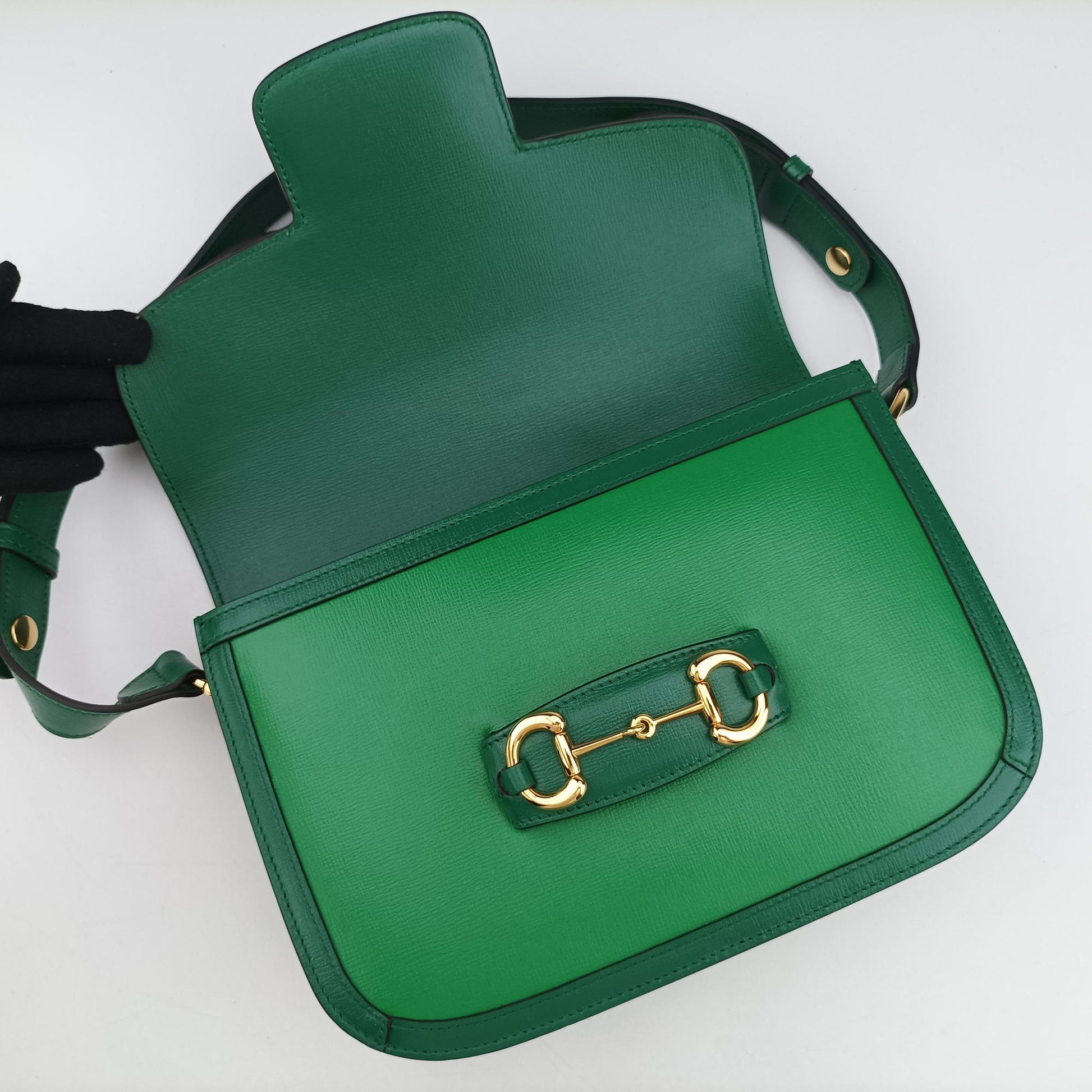 Horsebit 1955 Green Leather 602204 B034856006ホースビット 1955 グリーン レザー 602204 B034856006