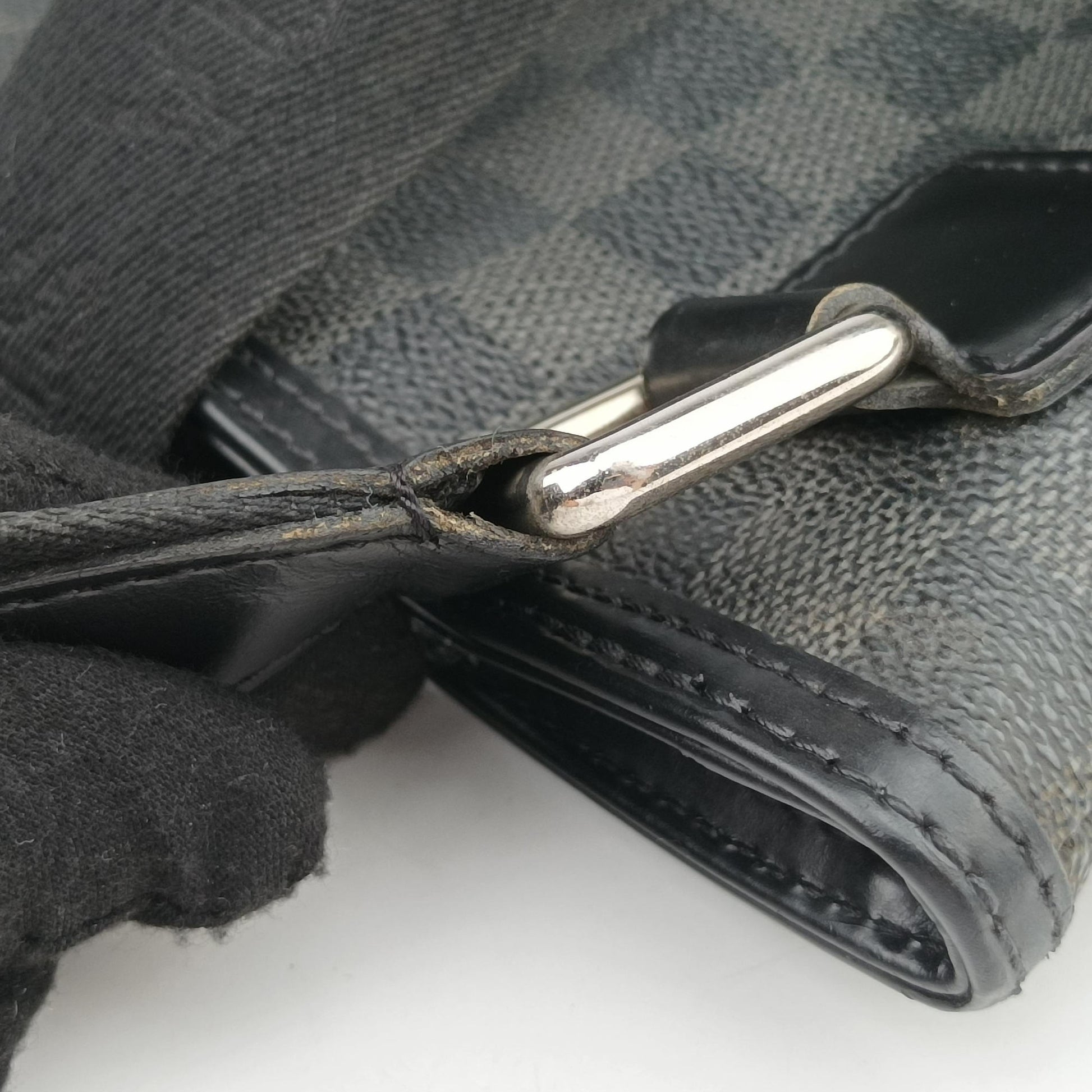 Thomas Noir Damier Graphite N58028 VI1180トマス ノワール ダミエ グラフィット N58028 VI1180