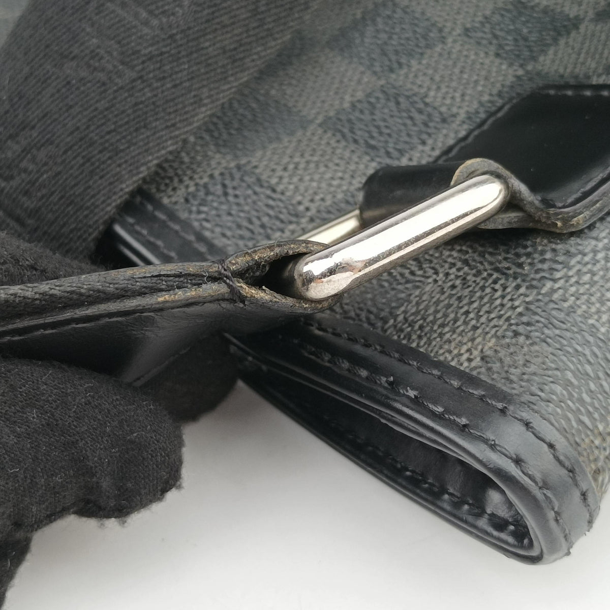 Thomas Noir Damier Graphite N58028 VI1180トマス ノワール ダミエ グラフィット N58028 VI1180