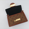 Portefeuille Dauphine Brown Monogram Reverse M68746 IC Chipポルトフォイユ ドーフィーヌ モノグラム/ブラウン モノグラム リバース M68746 ICチップ