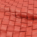 Pre-owned Bottega Veneta Intrecciato Red lambskin  handbag | stylenewstar