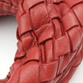 Pre-owned Bottega Veneta Intrecciato Red lambskin  handbag | stylenewstar
