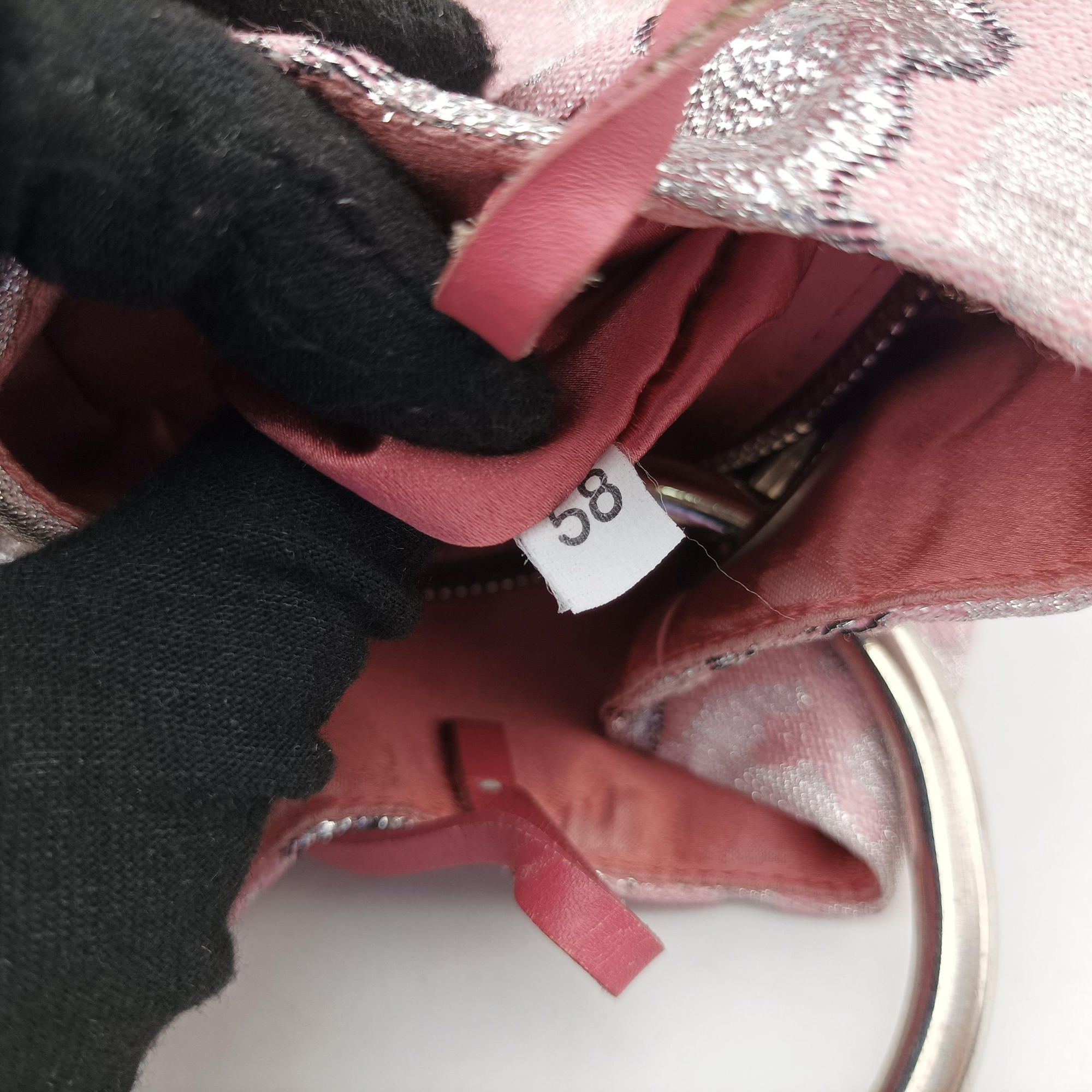 Brocade Pink Silk 58ブロケード ピンク シルク 58