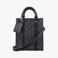 Sac Plat Mini Noir Monogram Eclipse M46453 サックプラ MINI ノワール モノグラム エクリプス M46453 