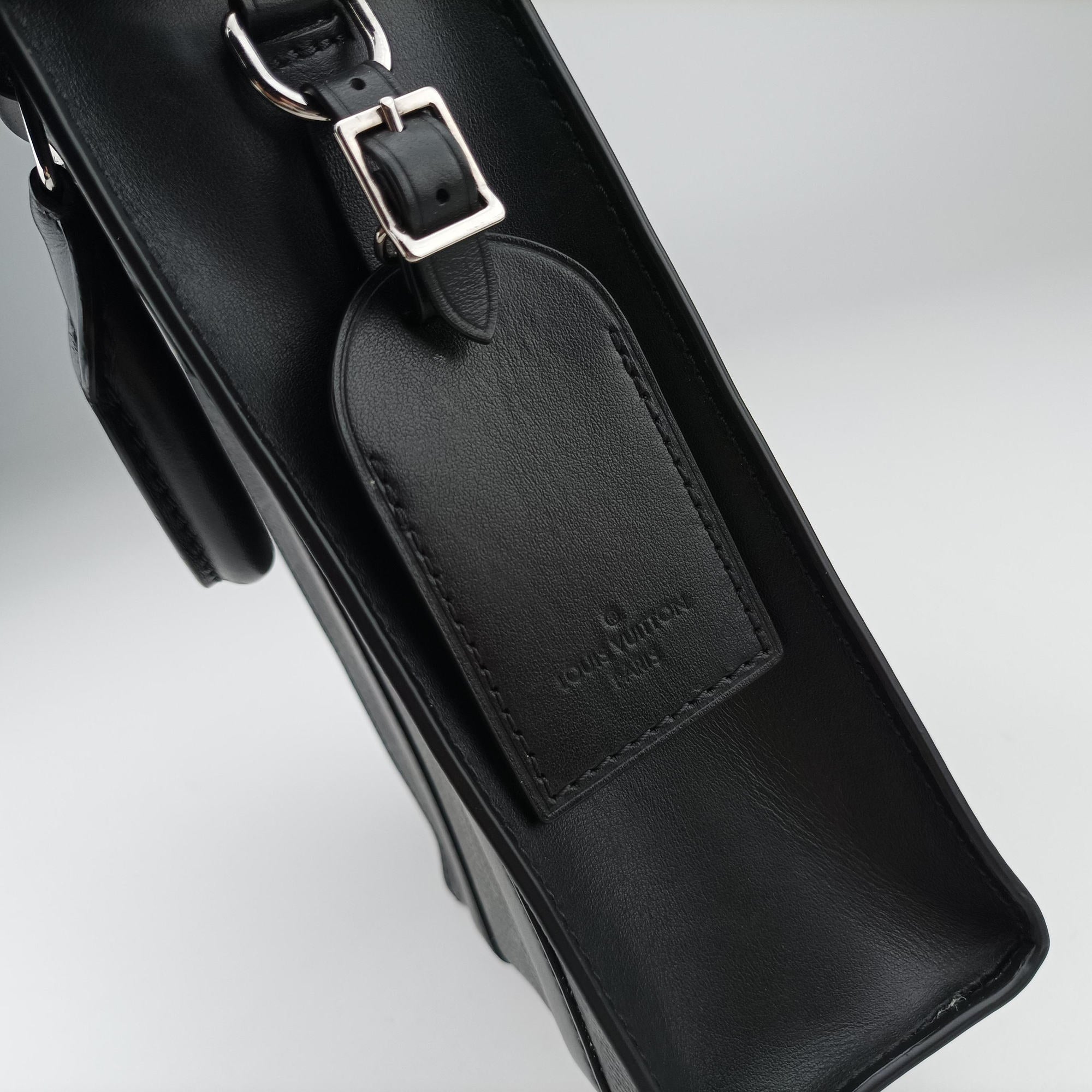 Sac Plat Mini Noir Monogram Eclipse M46453 サックプラ MINI ノワール モノグラム エクリプス M46453 