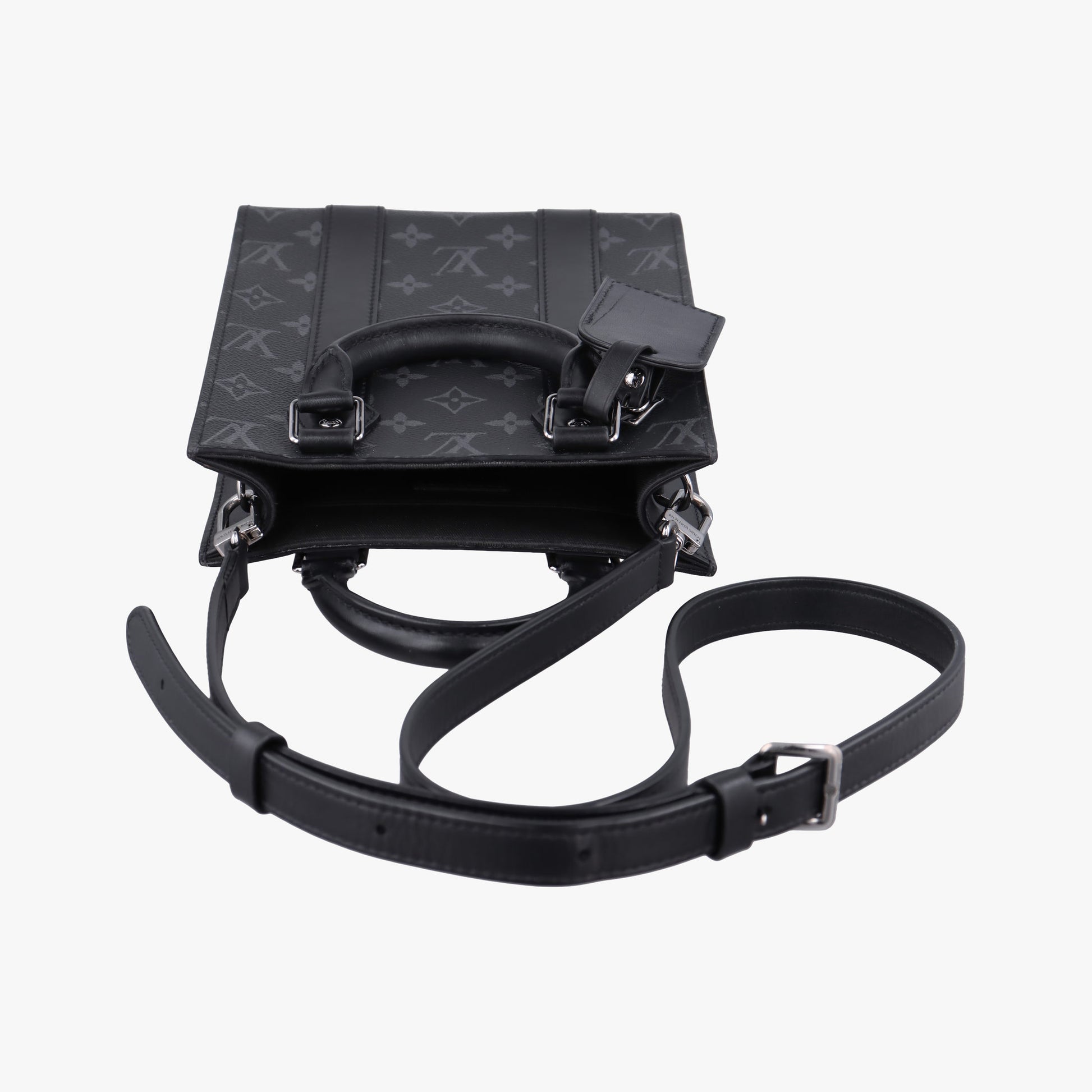 Sac Plat Mini Noir Monogram Eclipse M46453 サックプラ MINI ノワール モノグラム エクリプス M46453 