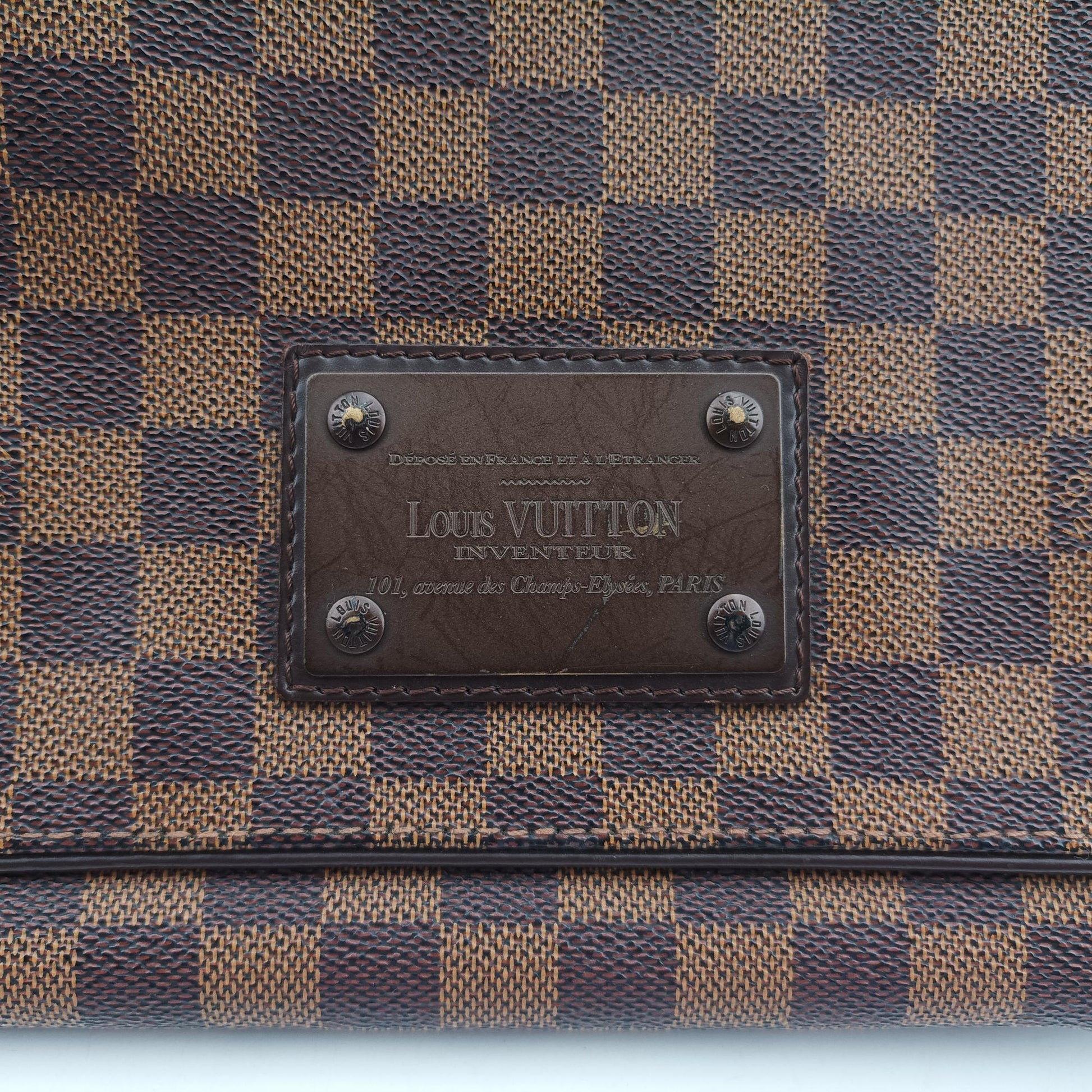BROOKLYN MM EBENE Damier Canvas N51211 CA1131ブルックリンMM エベヌ ダミエキャンバス N51211 CA1131
