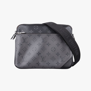 Trio Messenger Gris Monogram Shadow M46603 IC Chipトリオ メッセンジャー グリ モノグラム シャドウ M46603 ICチップ