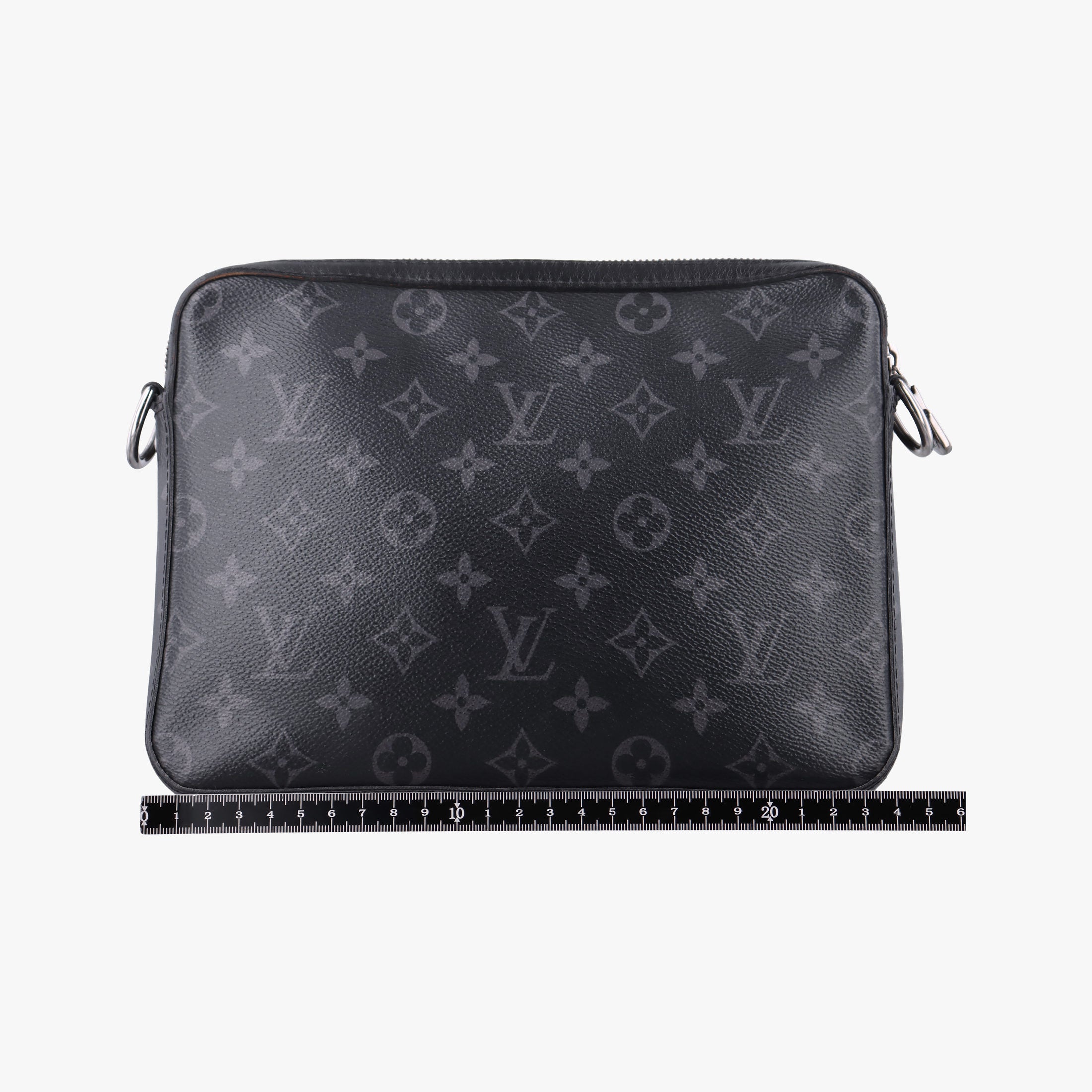 Trio Messenger Gris Monogram Shadow M46603 IC Chipトリオ メッセンジャー グリ モノグラム シャドウ M46603 ICチップ