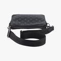 Trio Messenger Gris Monogram Shadow M46603 IC Chipトリオ メッセンジャー グリ モノグラム シャドウ M46603 ICチップ