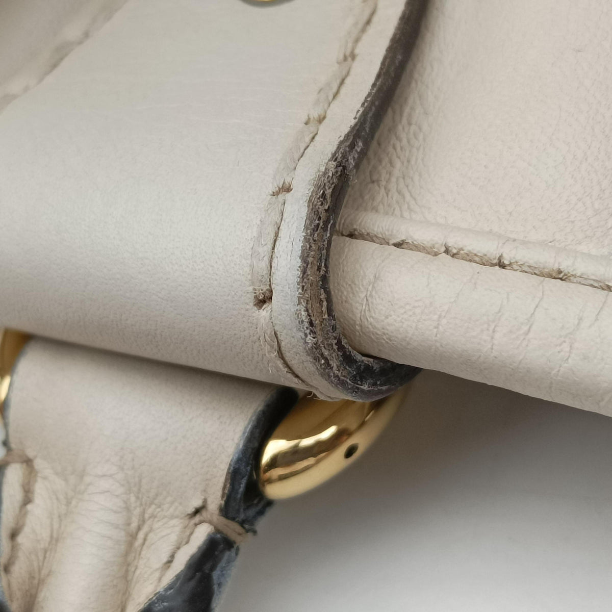 GG Running White×Beige Canvas×Leather 247183 F010861265GGランニング ホワイト×ベージュ キャンバス×レザー 247183 F010861265