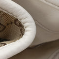 GG Running White×Beige Canvas×Leather 247183 F010861265GGランニング ホワイト×ベージュ キャンバス×レザー 247183 F010861265