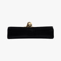 Pre-owned Yves Saint Laurent KATE Black velour 474366 shoulderbag | stylenewstar