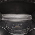 Pre-owned Yves Saint Laurent Monogram Envelope Black Leather 396909 shoulderbag | stylenewstar