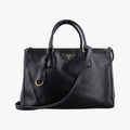 Galleria Black SAFFIANO Leather BN2274 117ガレリア ブラック サフィアーノレザー BN2274 117