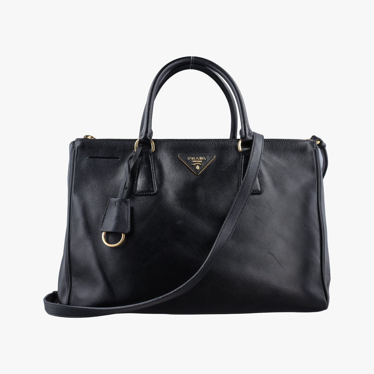 Galleria Black SAFFIANO Leather BN2274 117ガレリア ブラック サフィアーノレザー BN2274 117
