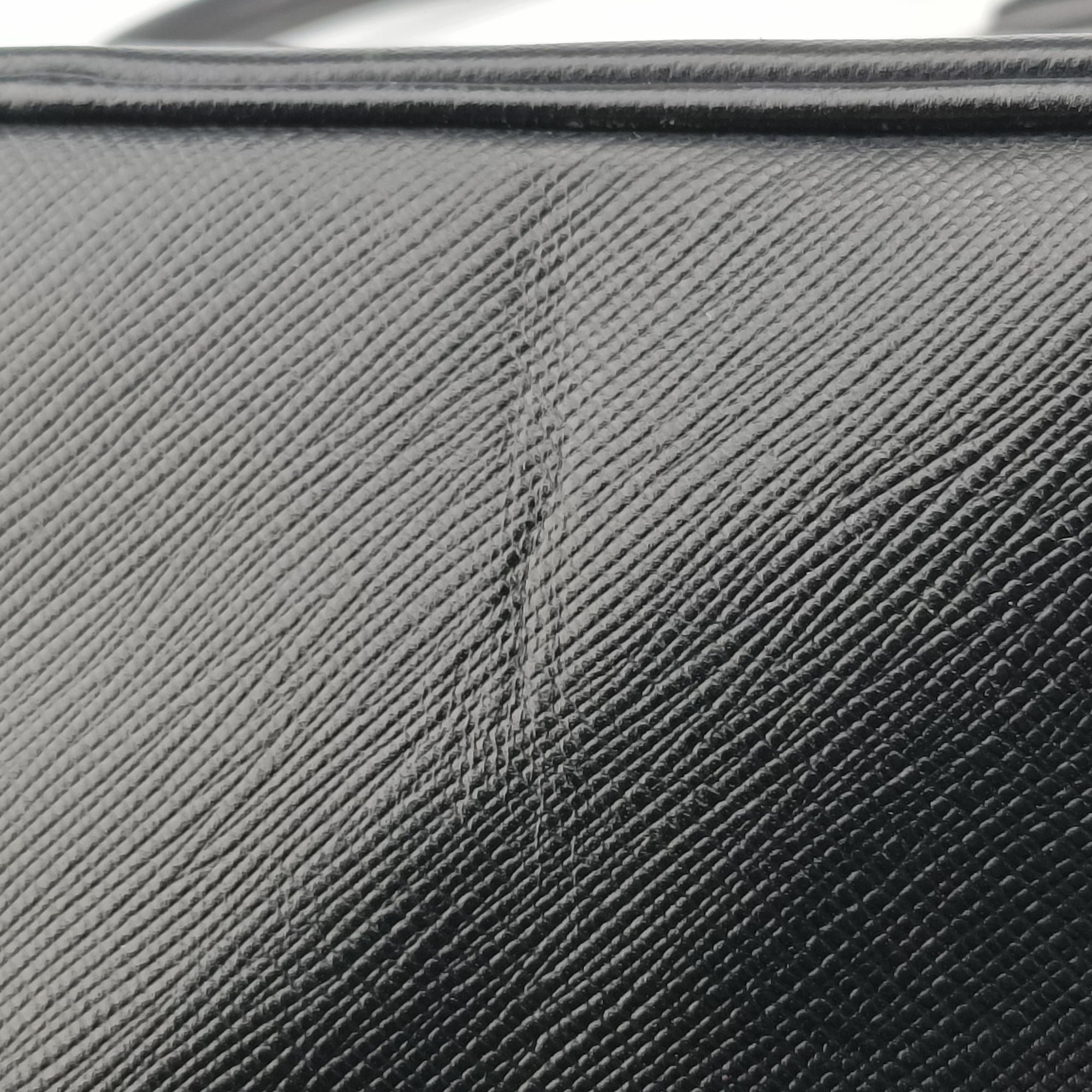 Galleria Black SAFFIANO Leather BN2274 117ガレリア ブラック サフィアーノレザー BN2274 117