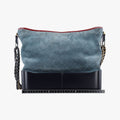 GABRIELLE Blue×Black×Red Leather×Suede A93825 24235091ガブリエル ブルー×ブラック×レッド レザー×スエード A93825 24235091
