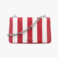 stripe Baiade Red×white SAFFIANO Leather 1BD009 117 Gストライプ バイアデ レッド×ホワイト サフィアーノレザー 1BD009 117 G