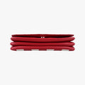 stripe Baiade Red×white SAFFIANO Leather 1BD009 117 Gストライプ バイアデ レッド×ホワイト サフィアーノレザー 1BD009 117 G