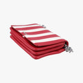 stripe Baiade Red×white SAFFIANO Leather 1BD009 117 Gストライプ バイアデ レッド×ホワイト サフィアーノレザー 1BD009 117 G