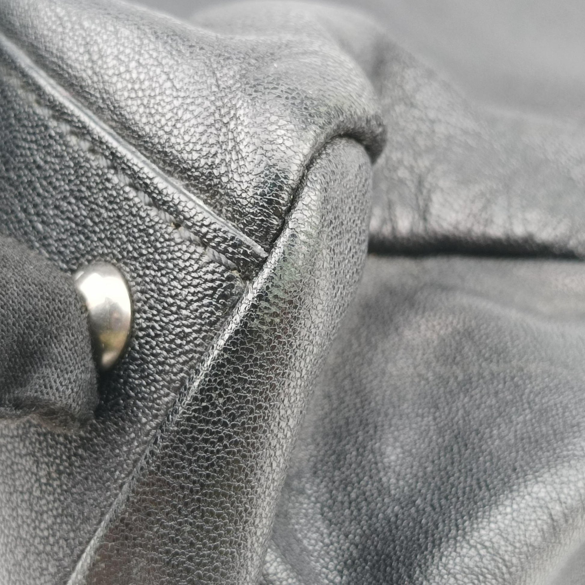 PEEKABOO Large Black Leather 8BN210 8BN210-BKK-119.2516ピーカブー ラージ ブラック レザー 8BN210 8BN210-BKK-119.2516