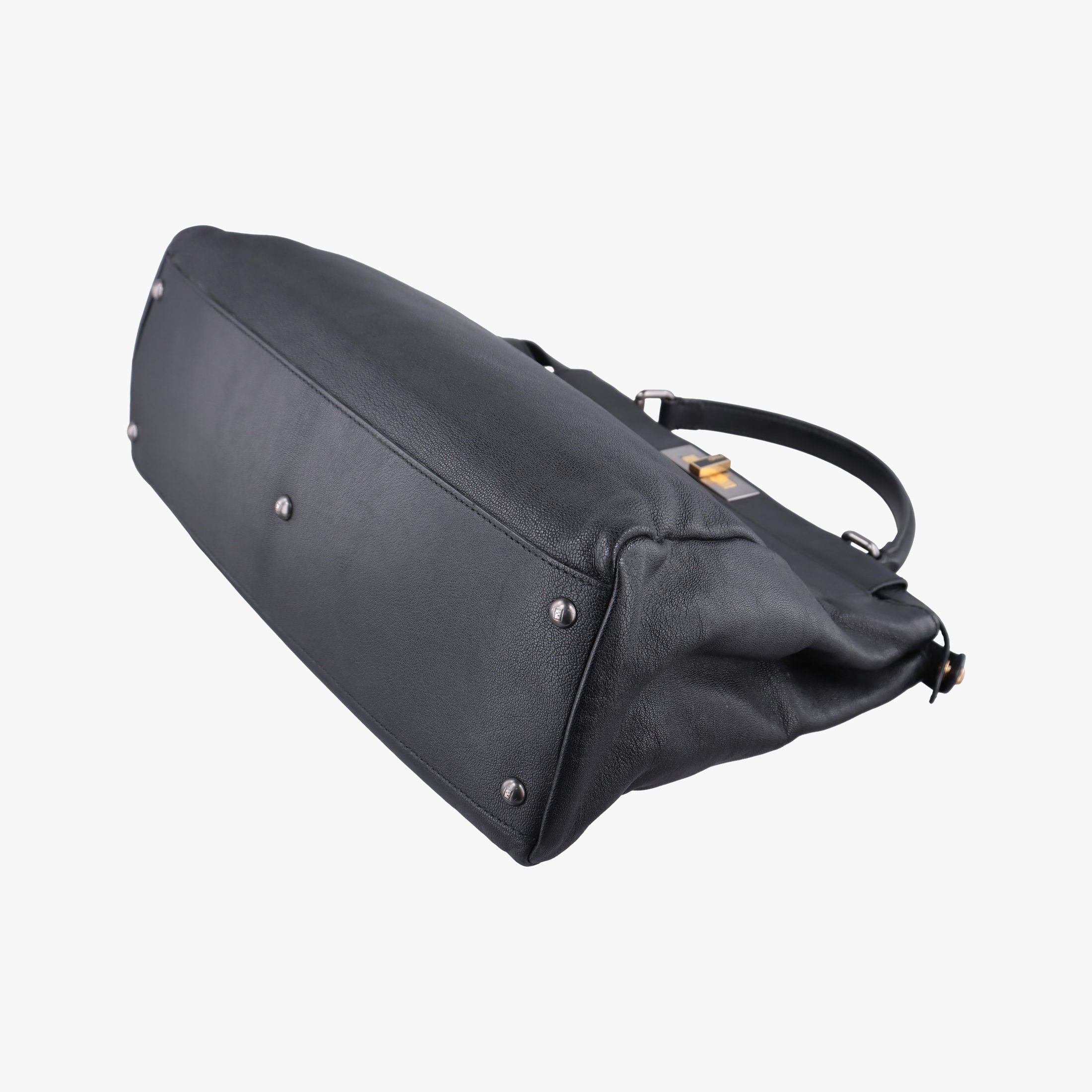 PEEKABOO Large Black Leather 8BN210 8BN210-BKK-119.2516ピーカブー ラージ ブラック レザー 8BN210 8BN210-BKK-119.2516