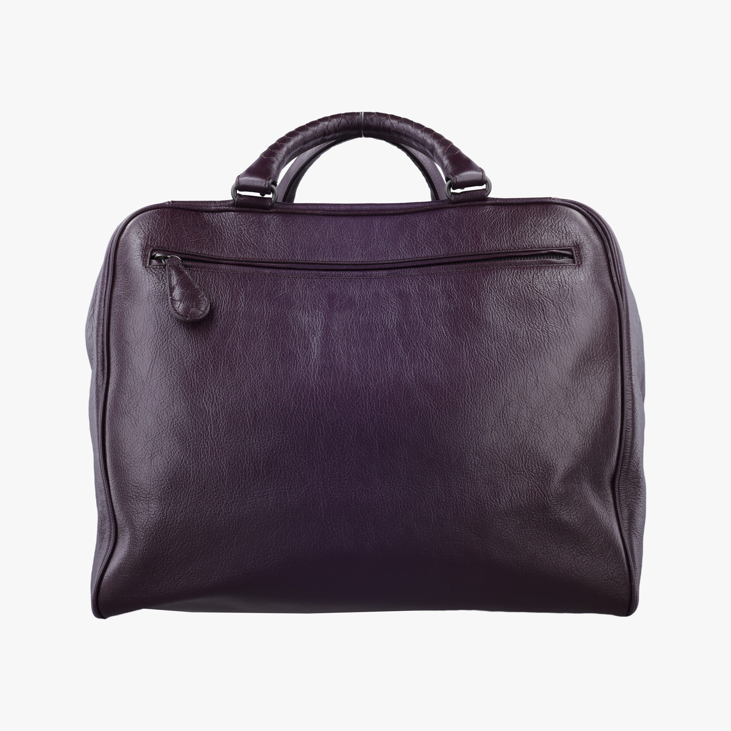 Intrecciato business Purple Leather B02099779Cイントレチャート ビジネス パープル レザー B02099779C