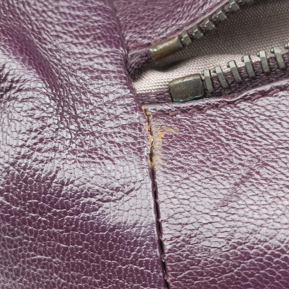 Intrecciato business Purple Leather B02099779Cイントレチャート ビジネス パープル レザー B02099779C