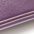 Intrecciato business Purple Leather B02099779Cイントレチャート ビジネス パープル レザー B02099779C