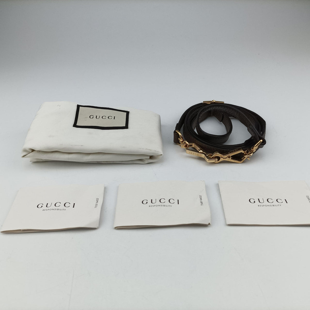 Pre-owned Gucci Ophidia Beige×Brown PVC coated canvas×Leather 524537 shoulderbag | stylenewstar