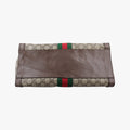 Pre-owned Gucci Ophidia Beige×Brown PVC coated canvas×Leather 524537 shoulderbag | stylenewstar