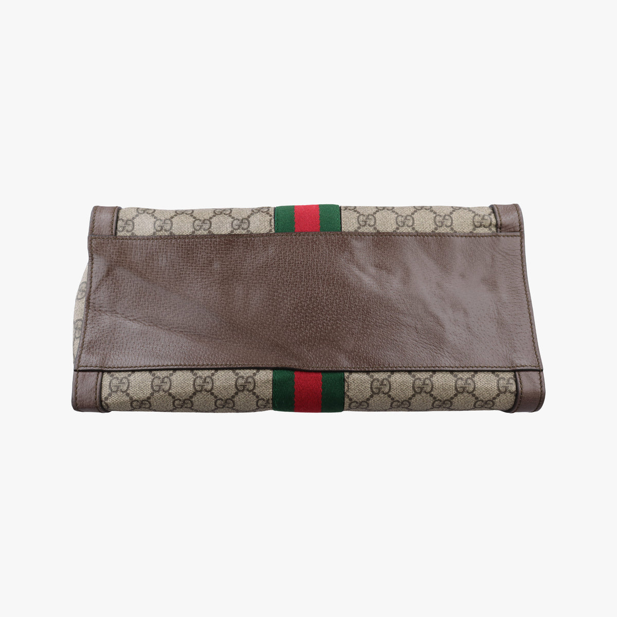 Pre-owned Gucci Ophidia Beige×Brown PVC coated canvas×Leather 524537 shoulderbag | stylenewstar
