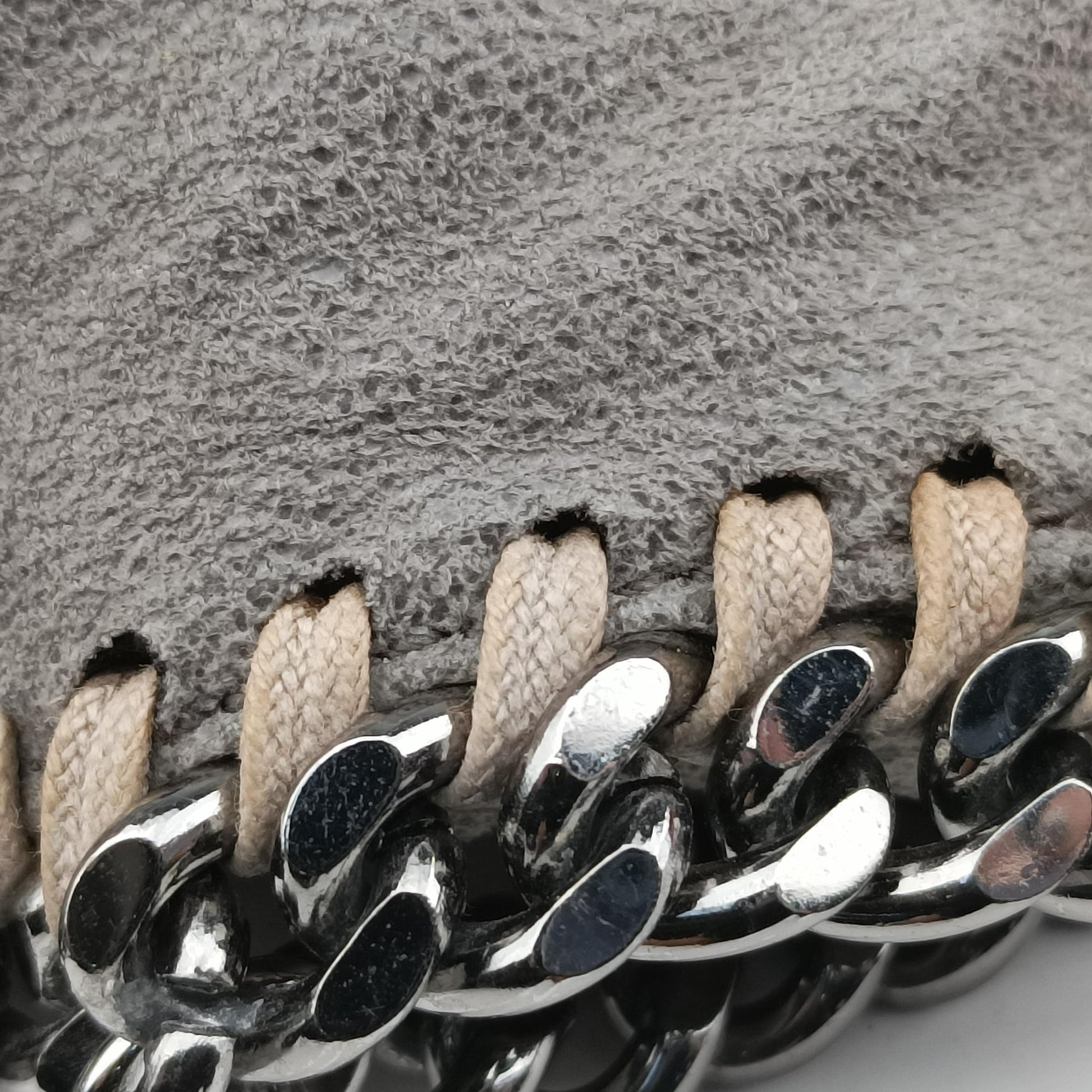 Falabella Grey Vegan leather 234387 W9132 512064 FW12 40ファラベラ グレー ポリエステル 234387 W9132 512064 FW12 40