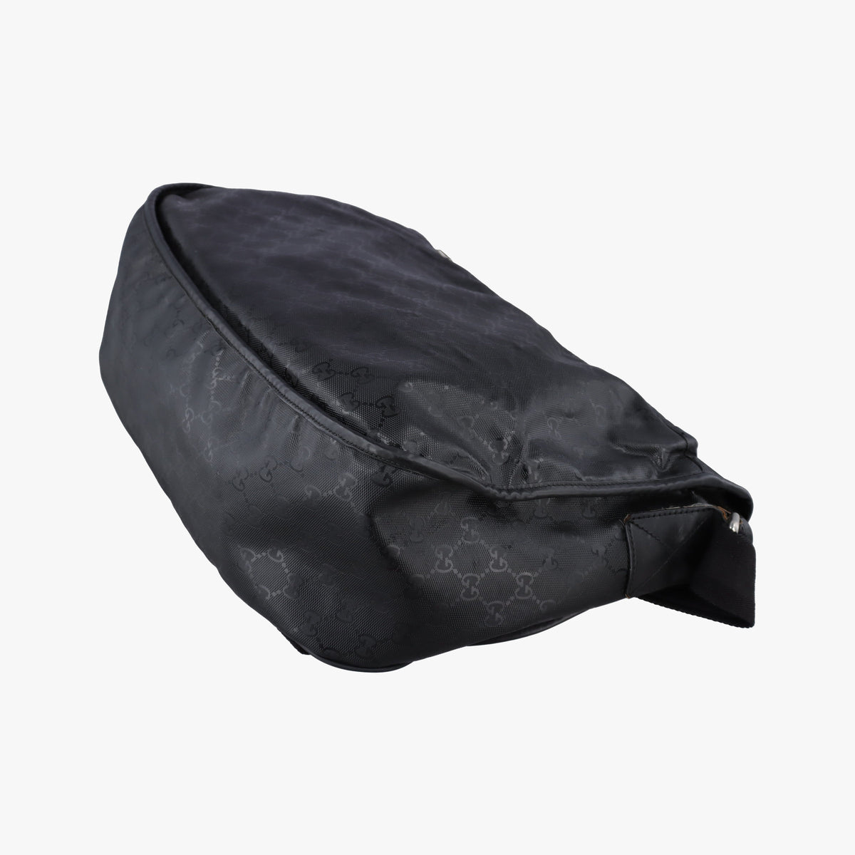 GG Imprime Messenger Black PVC coated canvas 201725 C5979253GGインプリメ メッセンジャー ブラック PVCコーティングキャンバス 201725 C5979253