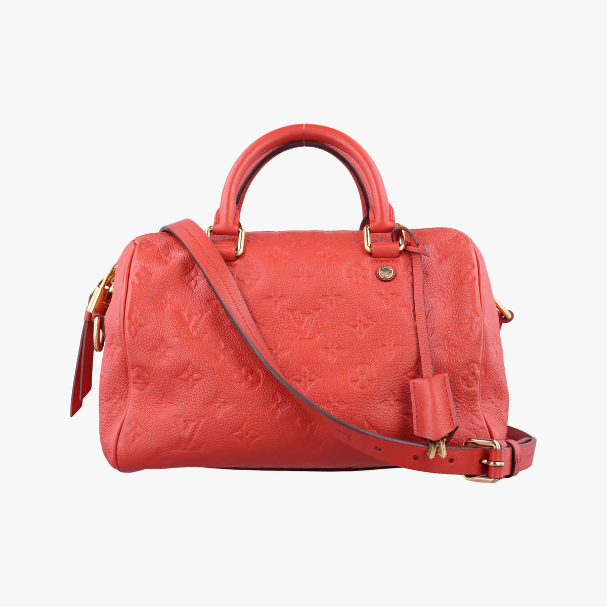 Pre-owned Louis Vuitton Speedy Bandouliere 25 Orian Monogram Empreinte M40758 shoulderbag | stylenewstar