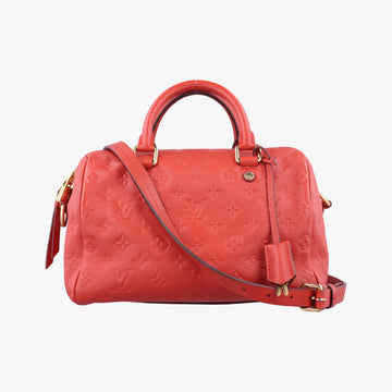 Pre-owned Louis Vuitton Speedy Bandouliere 25 Orian Monogram Empreinte M40758 shoulderbag | stylenewstar
