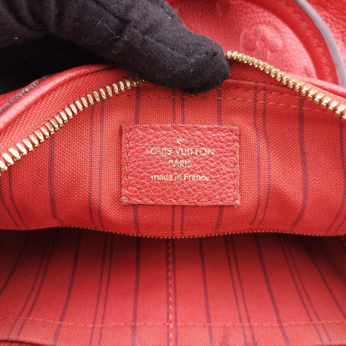 Pre-owned Louis Vuitton Speedy Bandouliere 25 Orian Monogram Empreinte M40758 shoulderbag | stylenewstar
