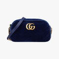GG Marmont Blue velour 447632 H024258257GGマーモント ブルー ベロア 447632 H024258257