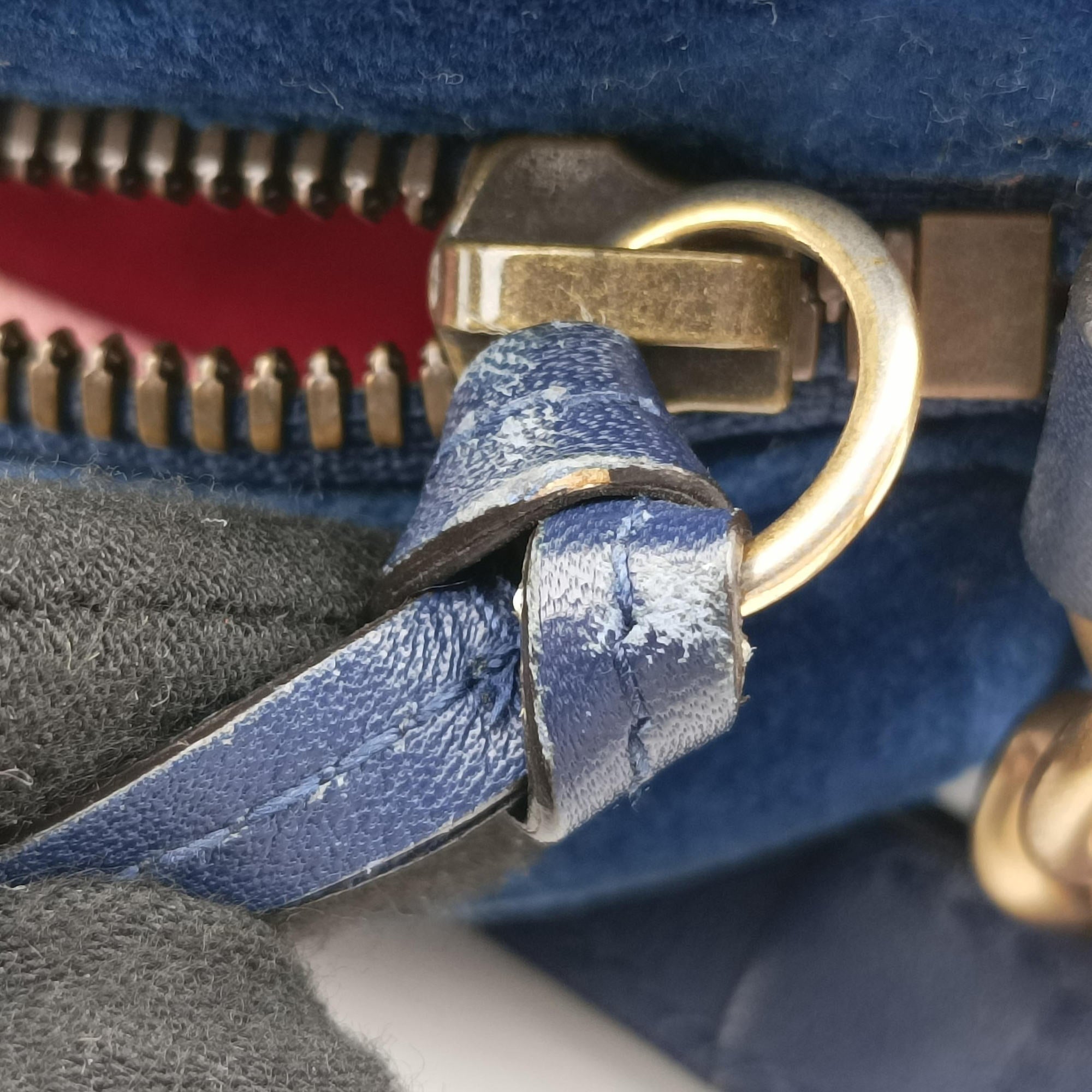 GG Marmont Blue velour 447632 H024258257GGマーモント ブルー ベロア 447632 H024258257