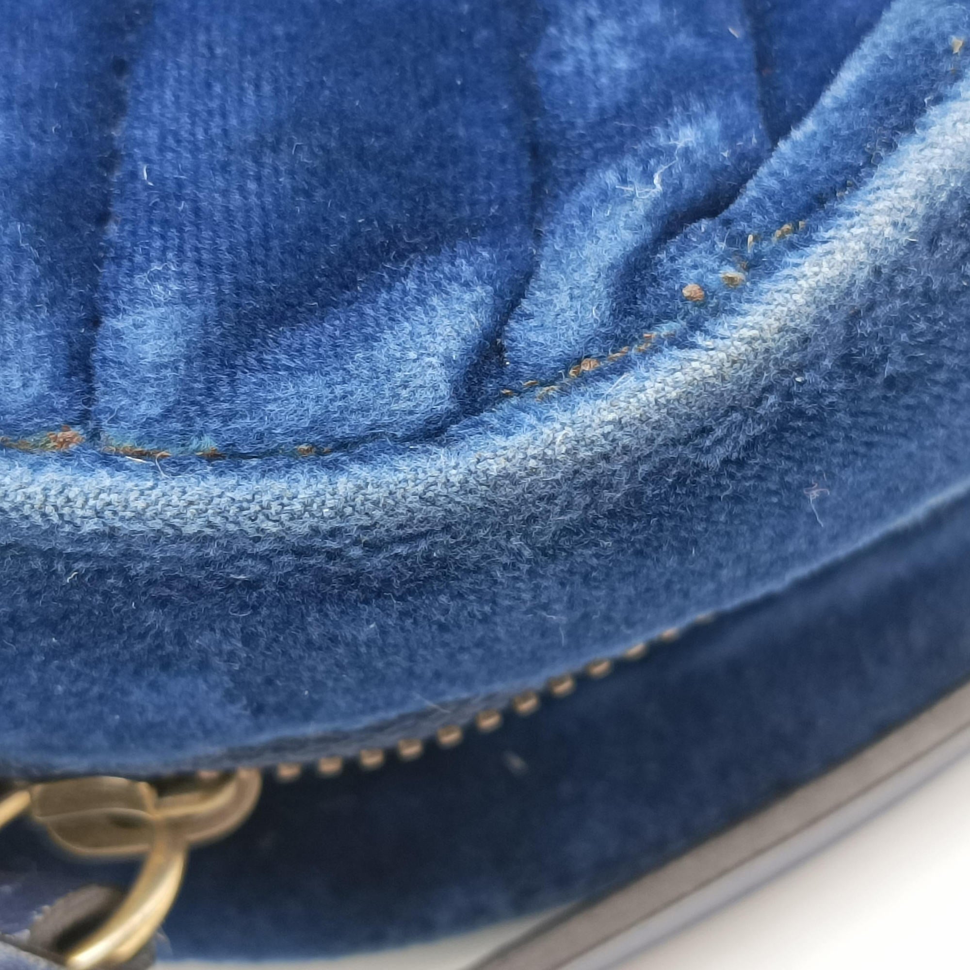 GG Marmont Blue velour 447632 H024258257GGマーモント ブルー ベロア 447632 H024258257