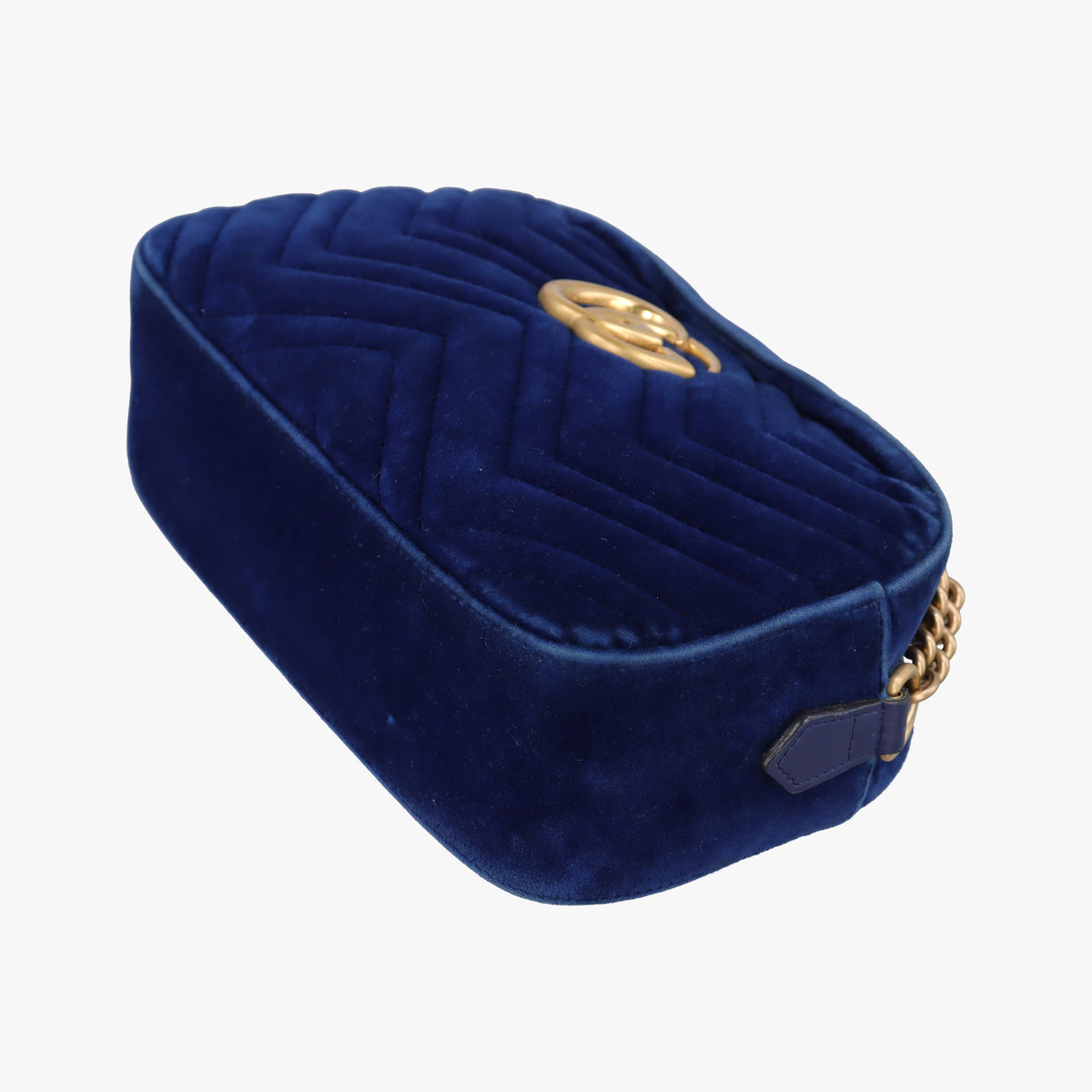 GG Marmont Blue velour 447632 H024258257GGマーモント ブルー ベロア 447632 H024258257